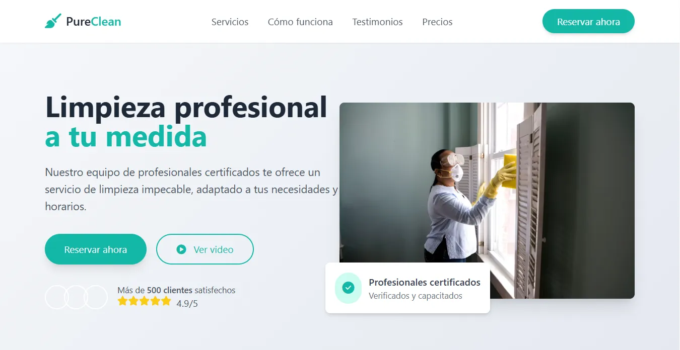 Servicio de limpieza